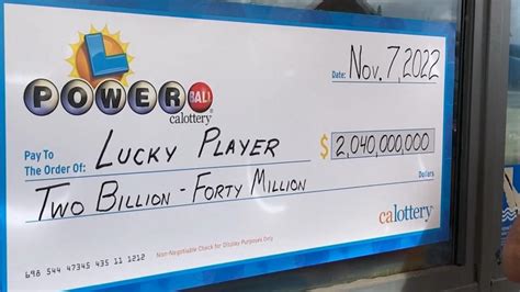 Winning lottery ticket for $2 billion jackpot sold in California - Good ...
