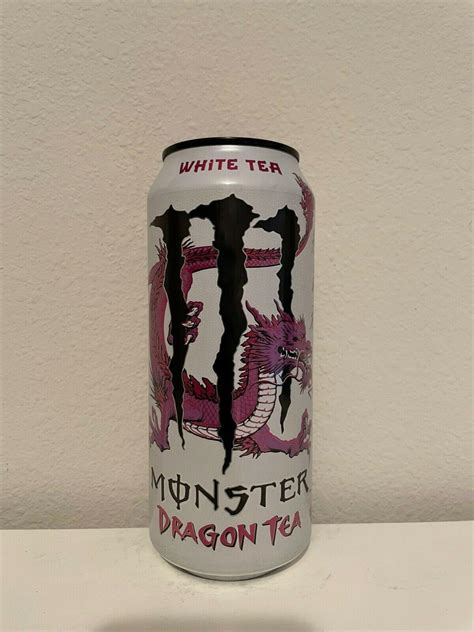 Monster Energy Drink - Dragon Tea (White Tea- Old Design) - 16oz NEW ...