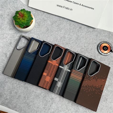 Samsung Galaxy S24 Ultra Carbon Fiber Texture Aramid Design Hard Pc Ma ...