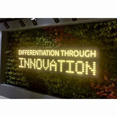 Led Display Board - 6x2 Feet Glow Signboard Manufacturer from Bengaluru