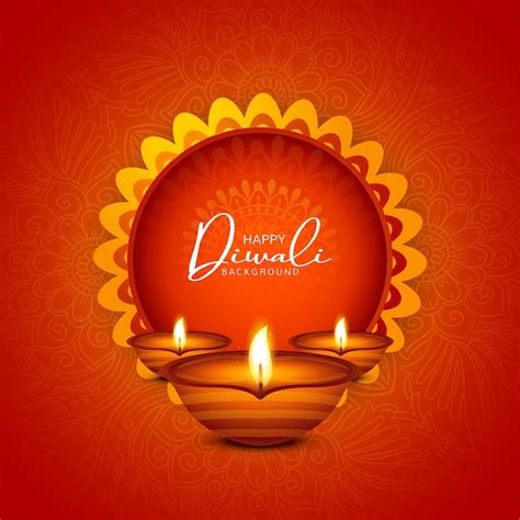 Elegantes glückliches Diwali-dekoratives Feier-buntes Kartendesign ...