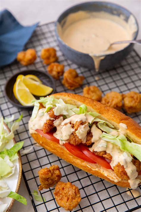 Shrimp Po’ Boy Sandwich - Immaculate Bites