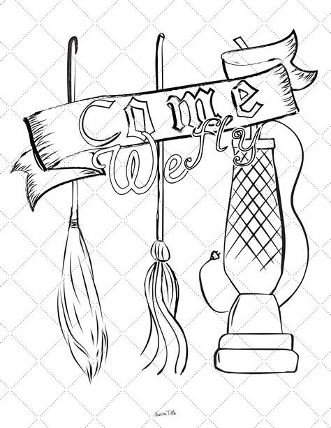 Hocus Pocus Coloring Sheets Coloring Pages
