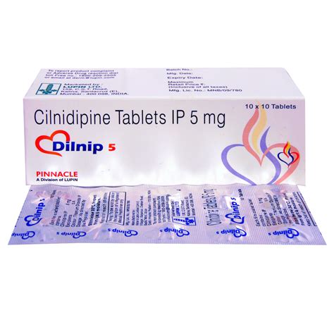 Dilnip 5 mg Tablet 15's Price, Uses, Side Effects, Composition - Apollo ...