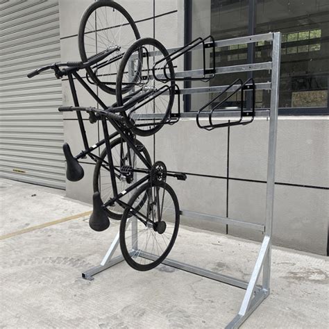 Horne Floor-Mounted Commercial Bike Rack - Monashee Racks Canada
