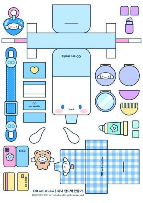 paper crafts sanrio