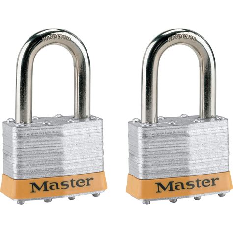 Product: Master Lock 2-Pack of Keyed-Alike Padlocks — Model# 5TPF