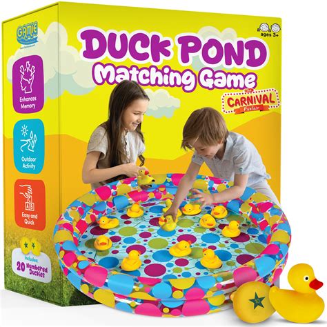 Gamie Duck Pond Matching Carnival Game For Kids 36 X | Desertcart INDIA
