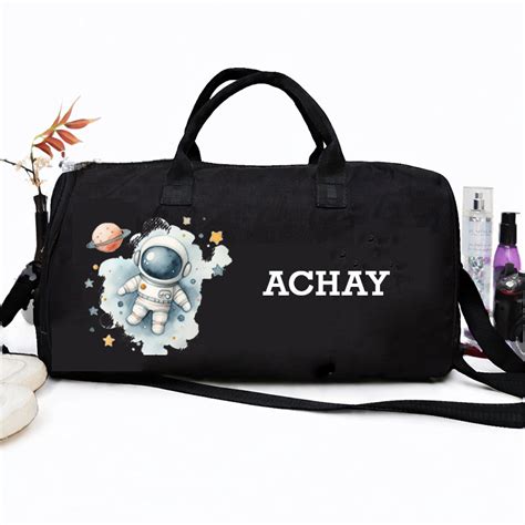 Printed Travel Duffel bag - Space – Popup Kids