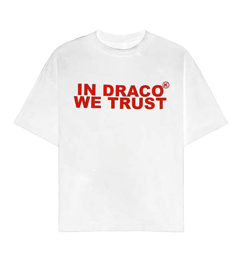 Kixkz Clothing In Draco We Trust Tee White/Red – Restock AR