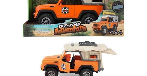 Toi Toys 20854A ANIMAL WORLD Off-Road Adventure Set with Car and Canoe ...