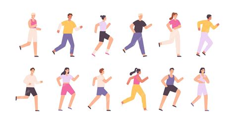 Running Exercise Cartoon 的图像结果