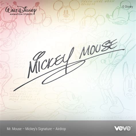 Mickey Mouse Signature Font
