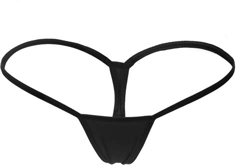 Buy ETAOLINE Women's Low Rise Micro Back G-string Thong Panty Underwear ...