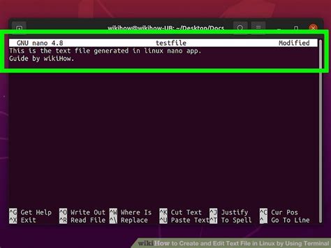 How to Create a Text File Using the Command Line in Linux - GeeksforGeeks