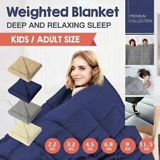 Buy 60x80 Weighted Blanket Warm Full Queen Size Reduce Stress Promote ...