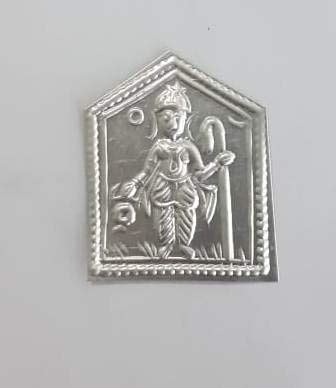 Buy Printa Art Chem Metal Silver Vastu Purush Online at Low Prices in ...