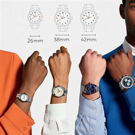 Watch Case Size Guide, wrist to watch in minutes