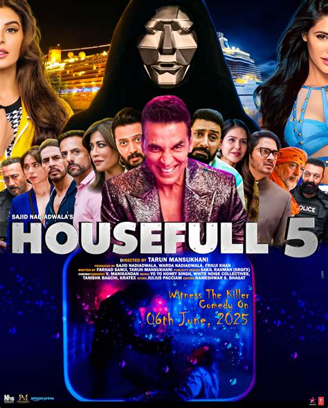 ArtStation - Housefull 5 (2025) Movie Poster Design | Akshay Kumar ...