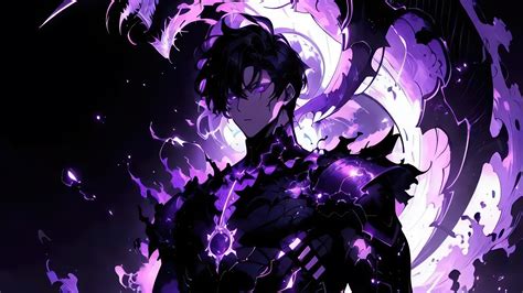 Solo Leveling, Sung Jin Woo, AI art | 2560x1440 Wallpaper - wallhaven.cc