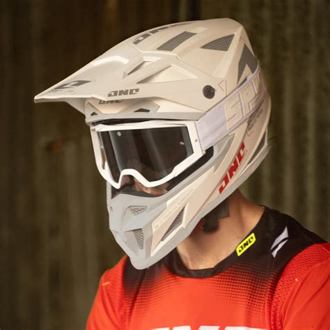 X-297 HELMET - FOCUS WHITE/GRAY – ONE Industries