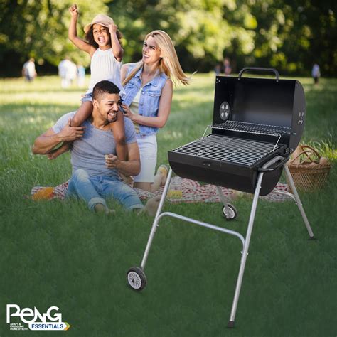 Charcoal Compact Barbecue with Grill Kit