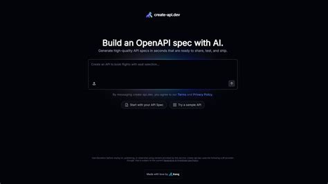 Create API Project 的图像结果
