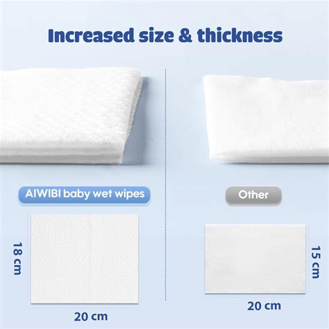 Aiwibi Baby Wipes Unscented, 99.91% Purified Water Based India | Ubuy