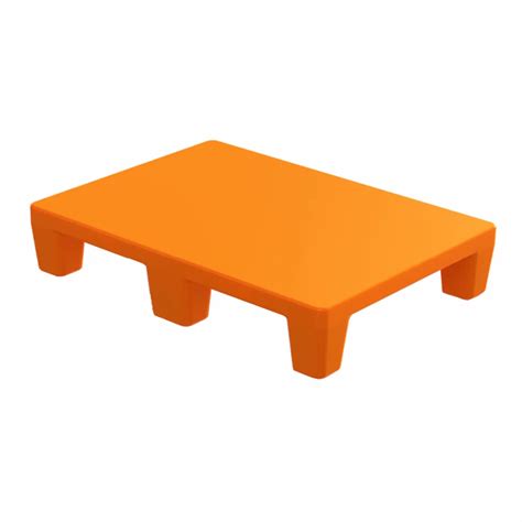 Plastic Pallets - 4 Way Entry LLDPE Non Reversible Industrial Plastic ...
