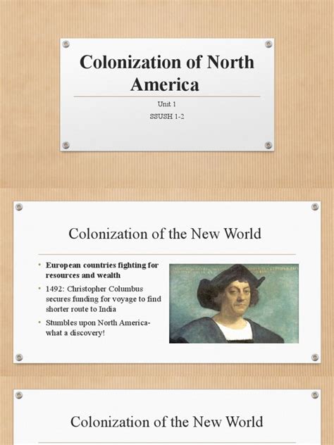 1 Colonization of America | PDF | European Colonization Of The Americas ...