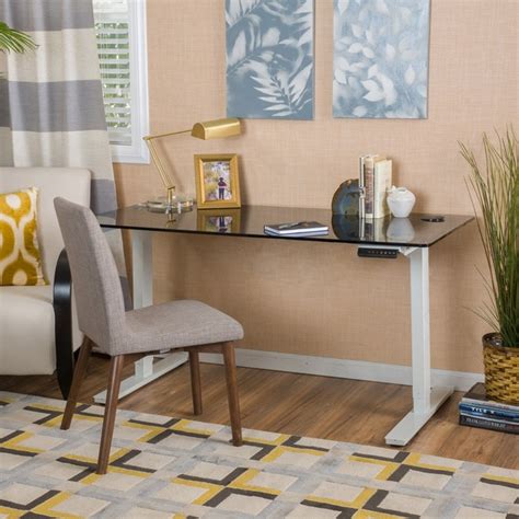 Small Glass Computer Desk 的图像结果