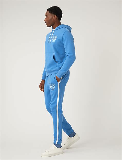 Buy Side Stripe Pure Cotton Joggers at Marks & Spencer