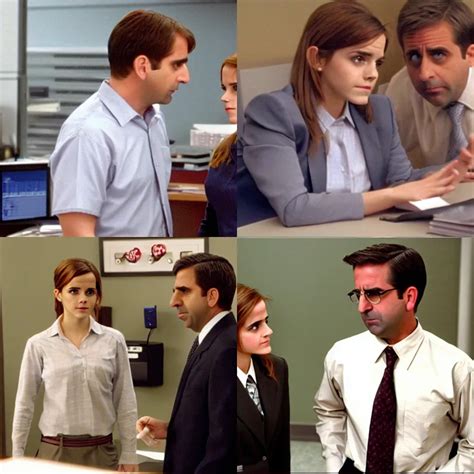screenshot from the office (2002) emma watson with | Stable Diffusion ...