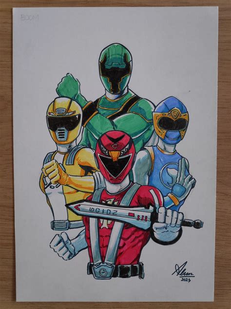 Power Rangers Unite - 4l4n17 Art | Hello kitty drawing, Drawings of ...