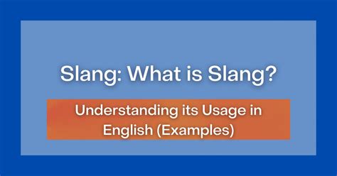 Image result for Slang Examples
