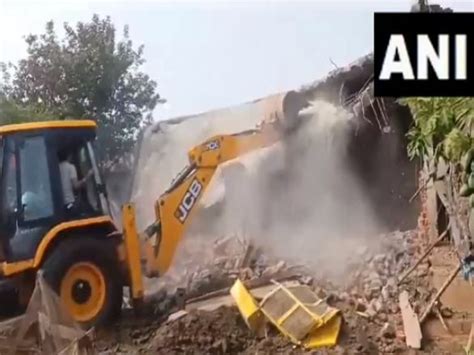 District administration demolishes illegal structure of human ...