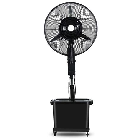 Zrfans Pedestal Fan 31inch Cooling Misting Spray Humidifier Standing ...