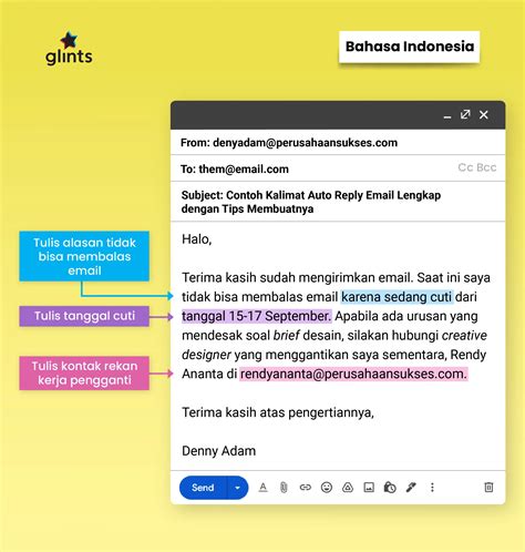 Kalimat Auto Reply Email: Manfaat, Tips Menulis, dan Contohnya