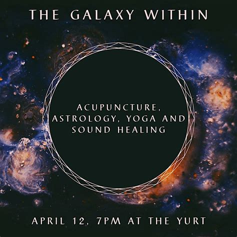 The Galaxy Within, The Yurt, Cochrane, 12 April 2024 | AllEvents