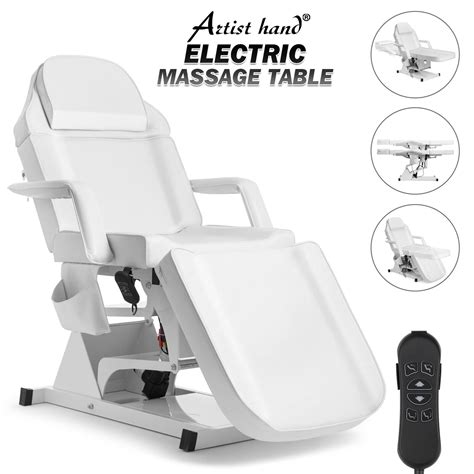 Artist hand Electrical Facial Bed Adjustable Massage Table 3 Motor ...