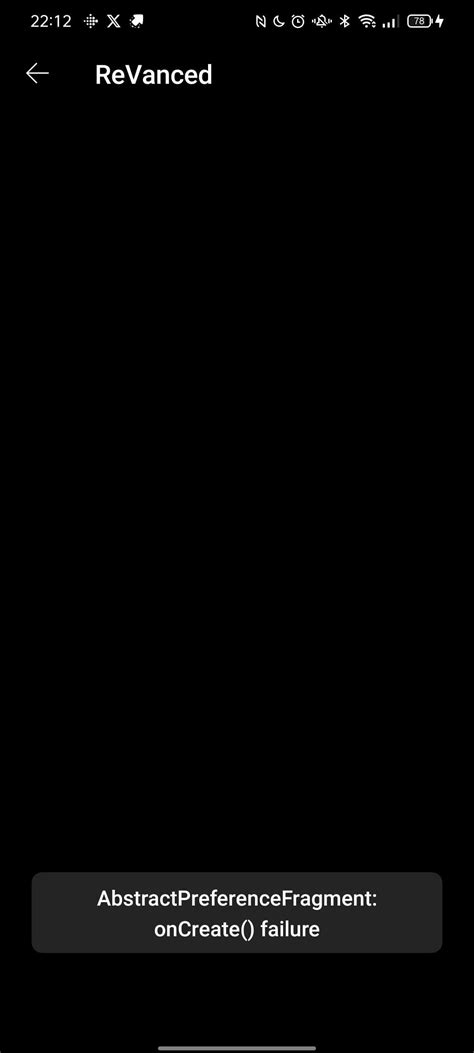 Re-vanced settings gone : r/revancedapp