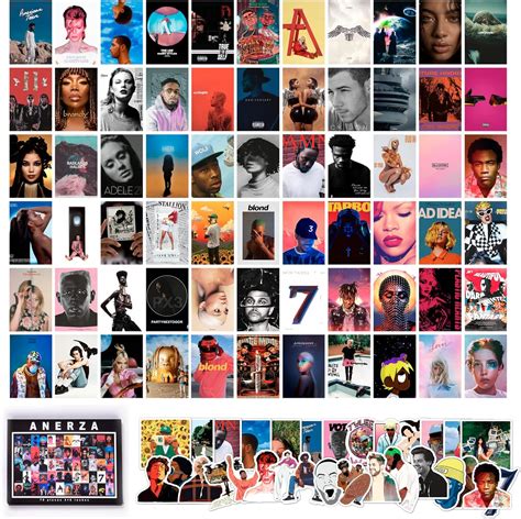 100 PCS Album Cover Posters for Room Decor, India | Ubuy