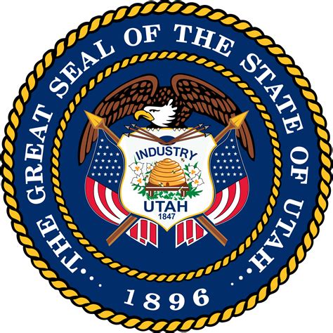 Utah State Seal PNG & SVG Vector - Freebie Supply