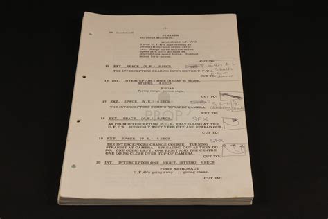 The Prop Gallery | Production used script - The Cat with Ten Lives