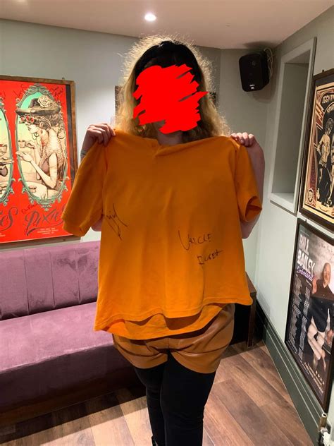 Here's what Uncle Roger and Nephew Nigel gifted me! Fuiyoh! (It's one of the shirts Nigel wore ...