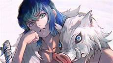 Inosuke Wallpaper by Inosuke Hashibira Boar Mask Kimetsu No Yaiba 4k 3 849 Inosuke Wallpaper