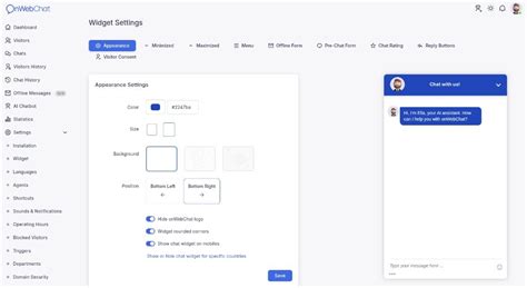 How to Use onWebChat – Dashboard Guide | onWebChat