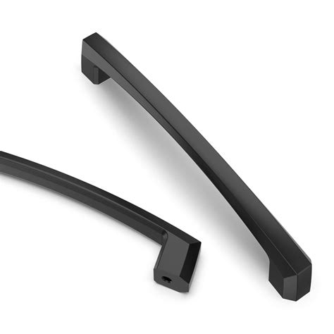 Asidrama 10 Pack 5 Inch(128mm) Matte Black Kitchen Cabinet Handles ...