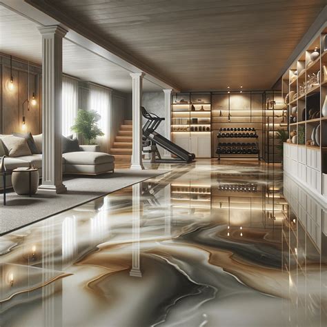 Epoxy Flooring for Basements - Stylish & Durable | Blue Hawk Industrial ...