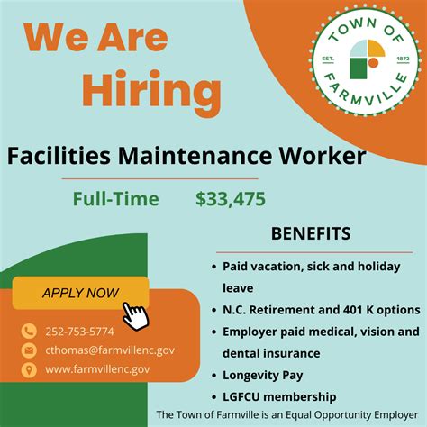 Employment - Town of Farmville, North Carolina